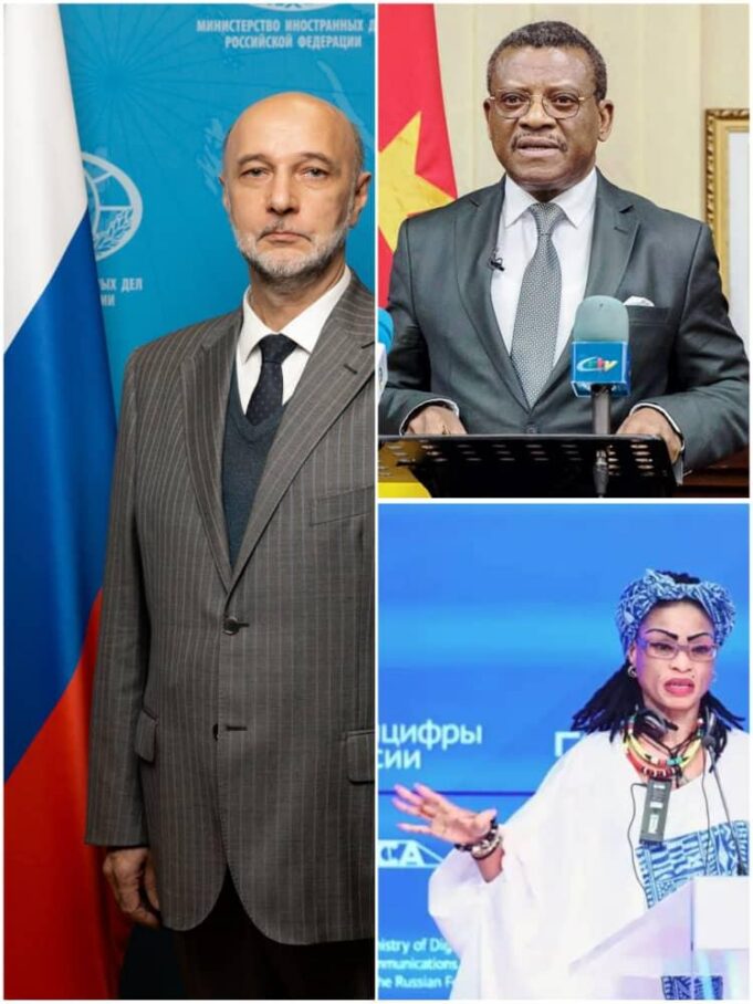 Audrey, PM ET AMBASSADEUR RUSSE